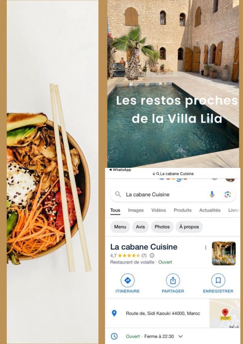 Villa Lila Essaouira Bagian luar foto